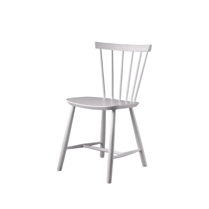 J46 Dining Chair — Violet Hair Painted Beech