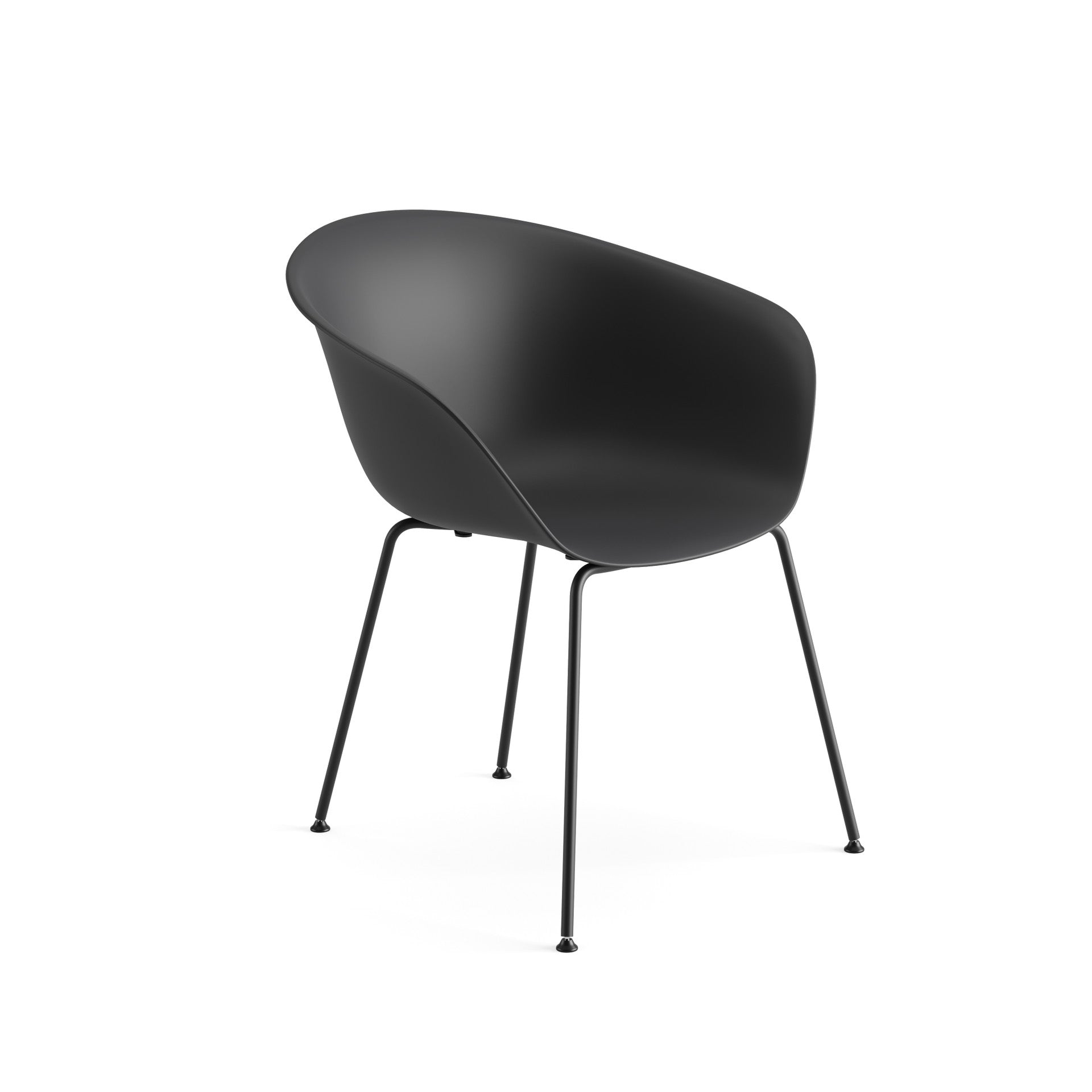 Duna 02 Armchair — Four Legs — Metal
