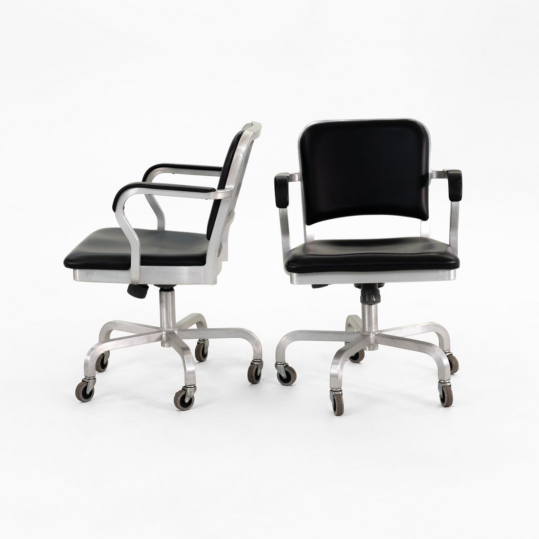 Navy Officer Swivel Task Chair
