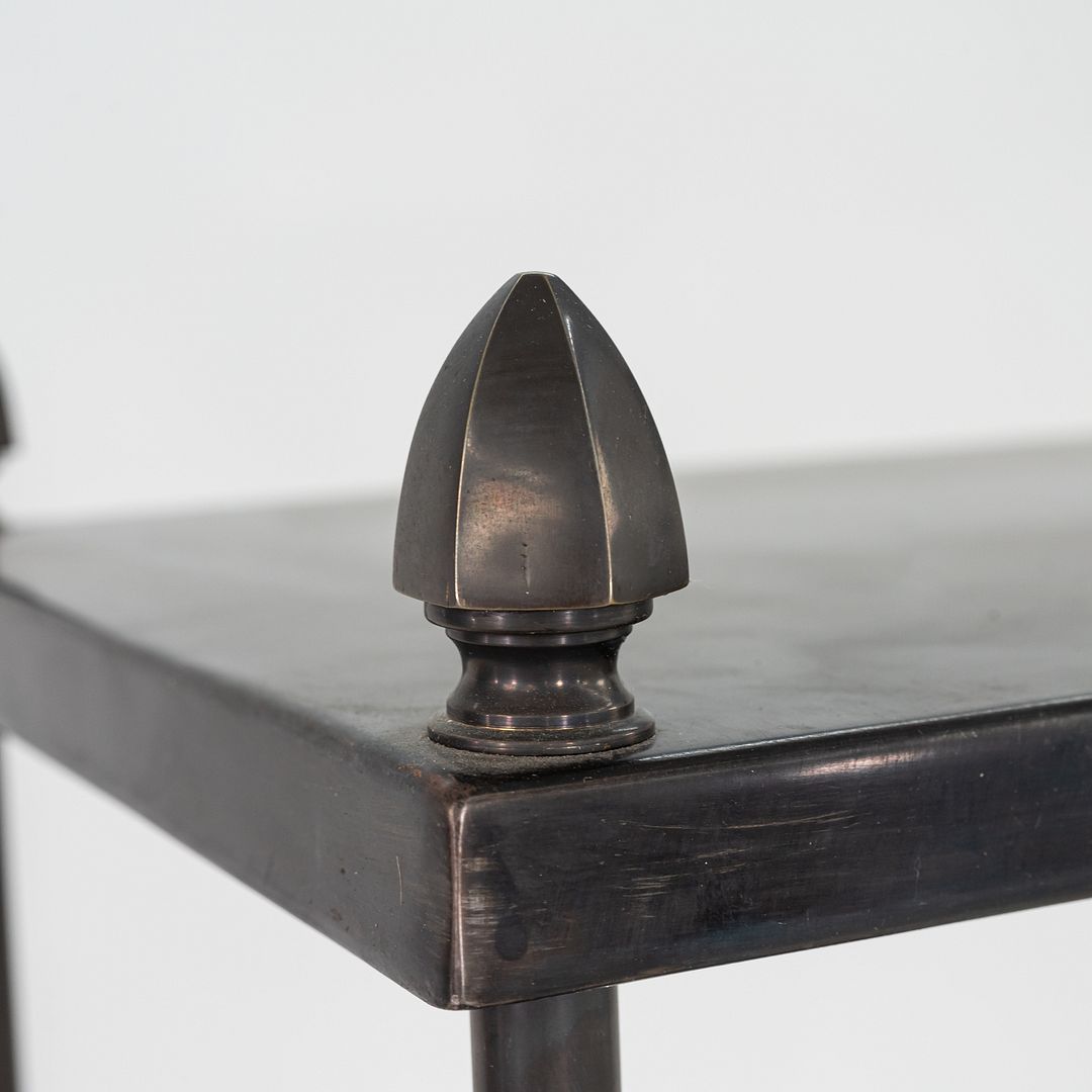 Zinc-Coated Steel Etagere