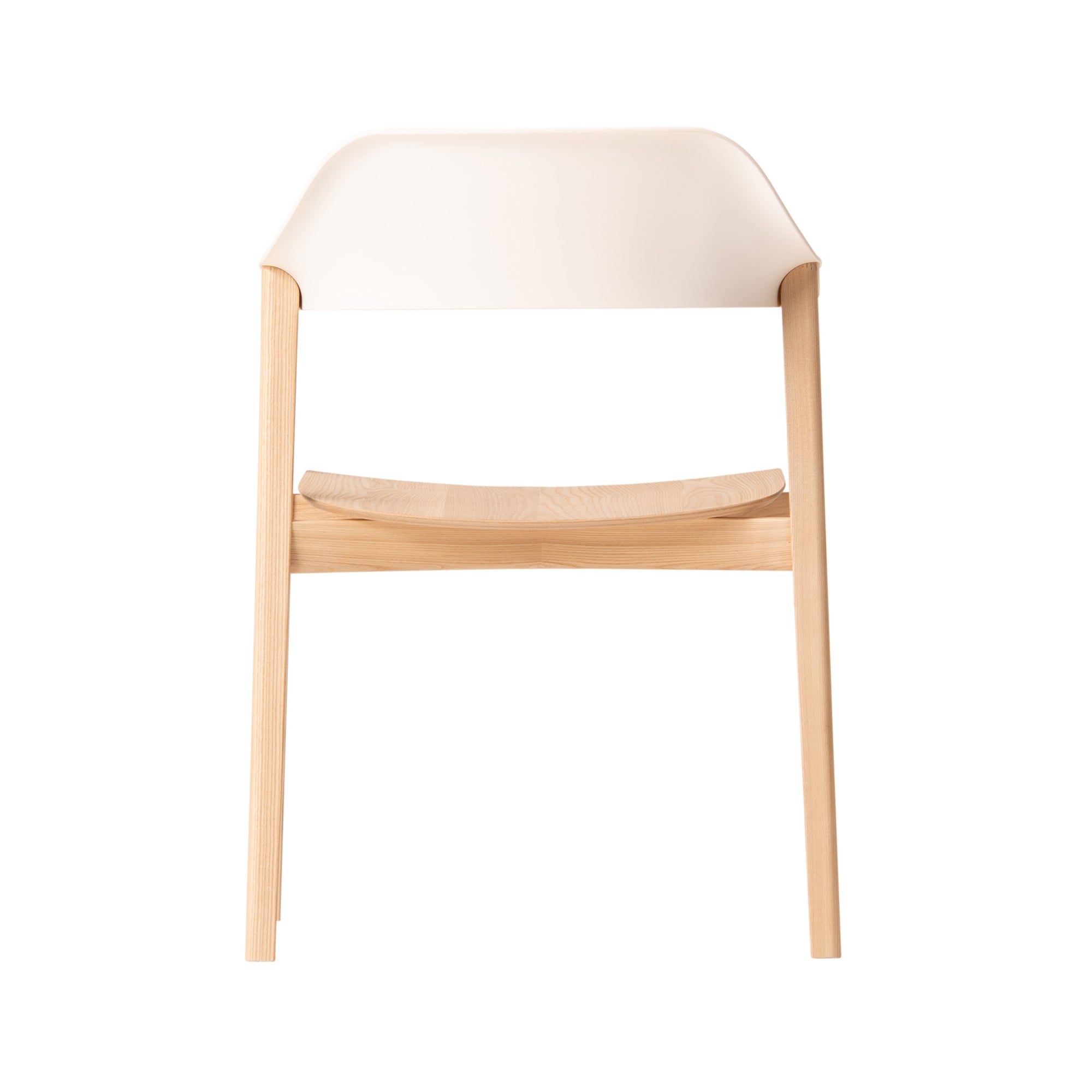 Ten Armchair ABS — Wood Seat