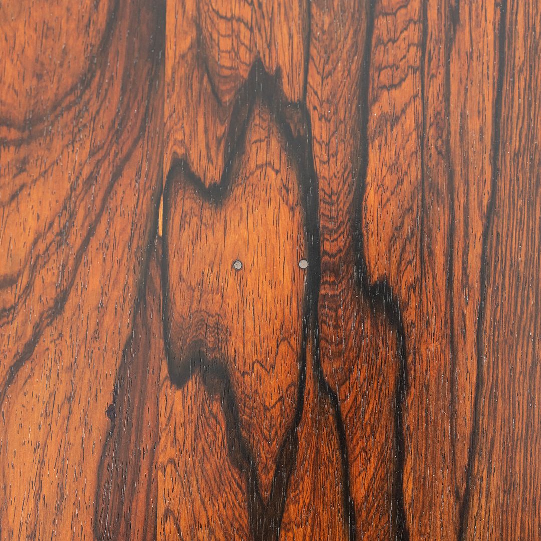 Round Rosewood Coffee Table