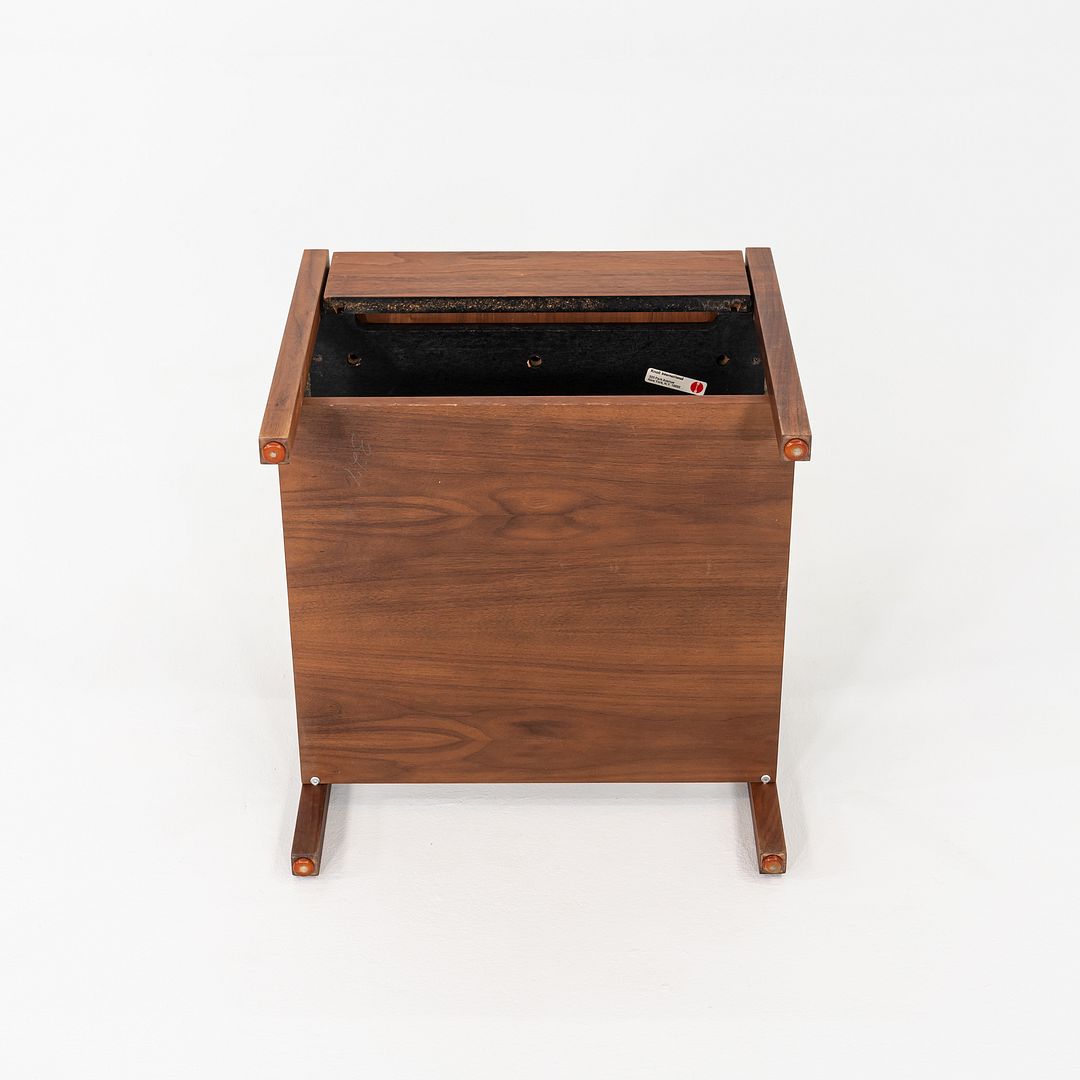 Walnut Bedside Table, Model 327 IS