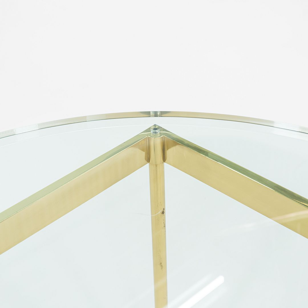 Bronze and Glass Side Table