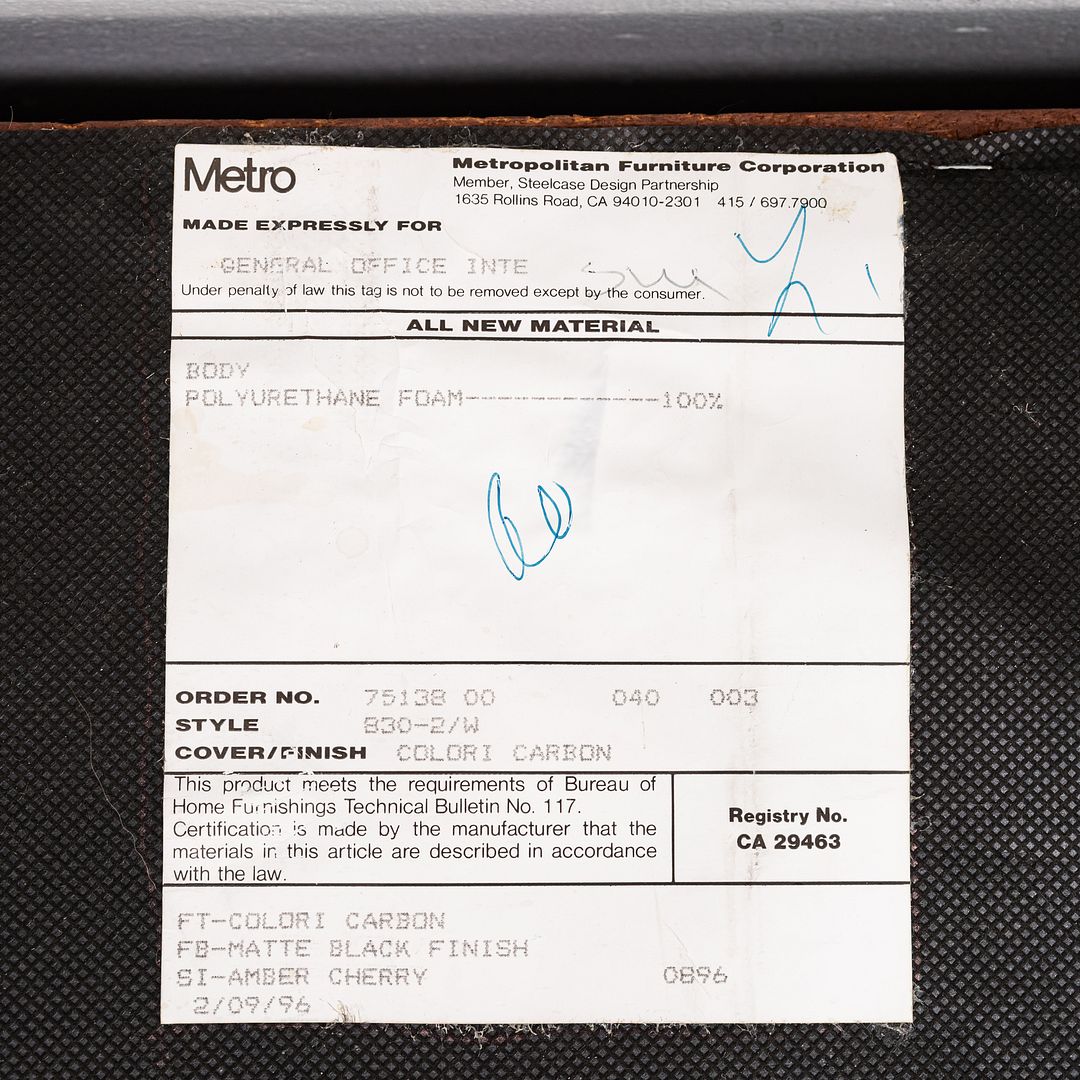 Club Chair, Model 830-2/W