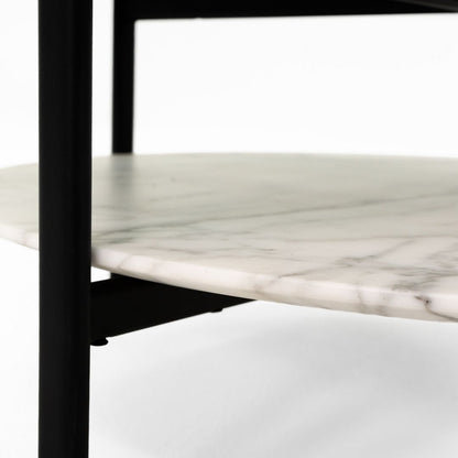 Ruta 2-Tier Round Coffee Table