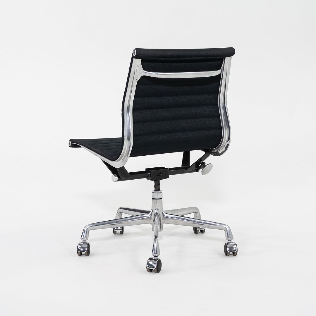 Aluminum Group Management Armless Desk Chair
