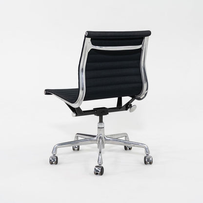 Aluminum Group Management Armless Desk Chair
