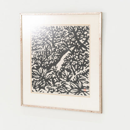 Woodcut Print