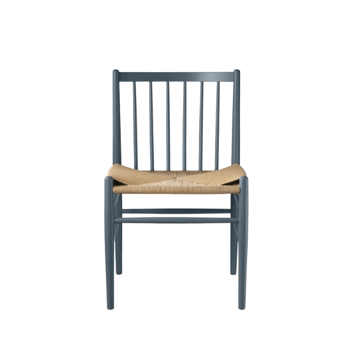 J80 Chair — Blue Grey Painted Beech
