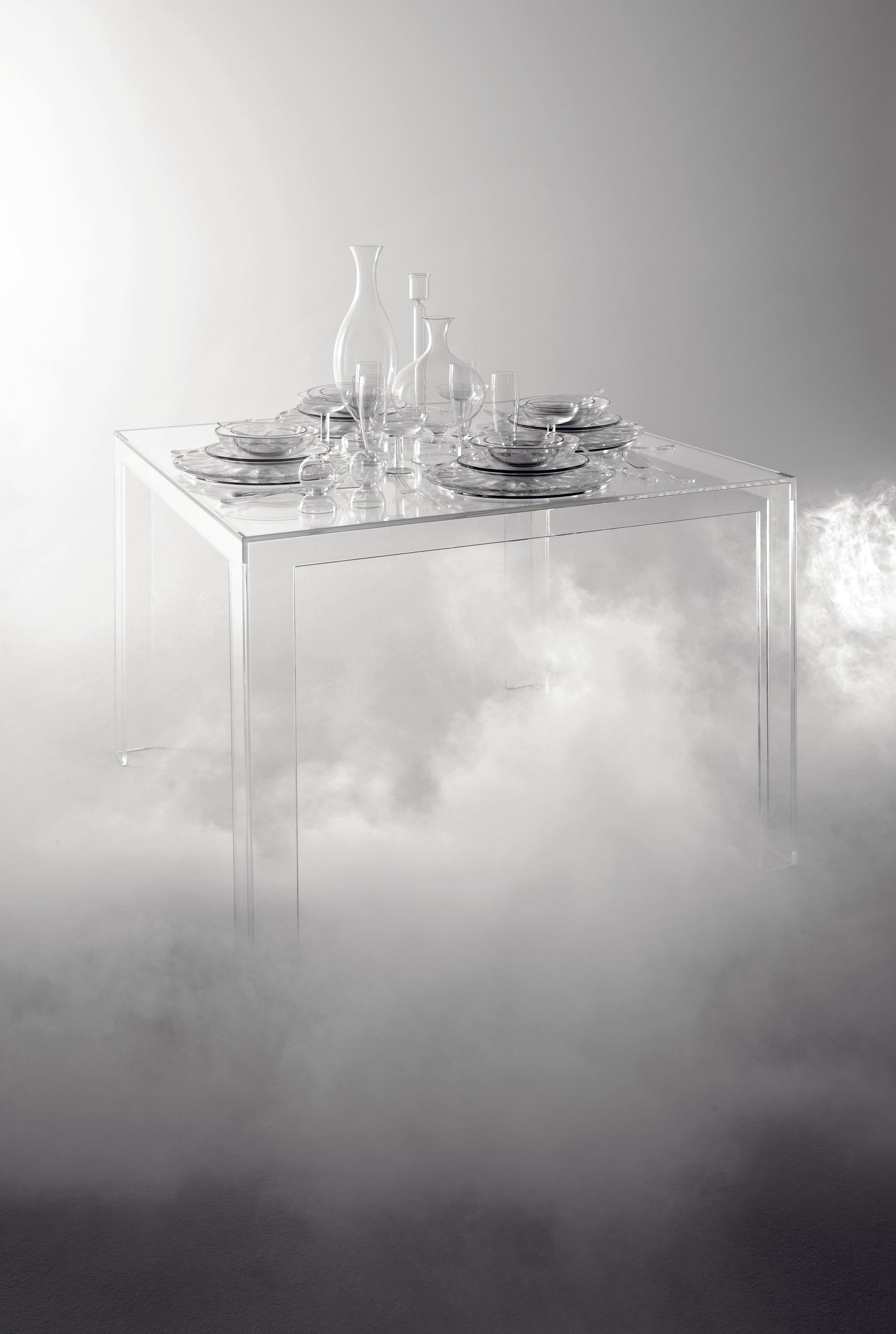 Invisible Dining Table