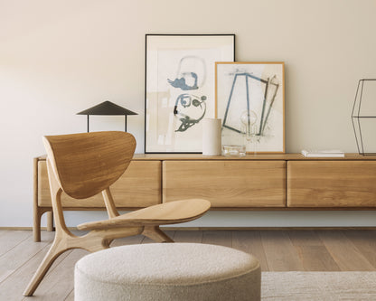 Eye Lounge Chair — Wood Seat