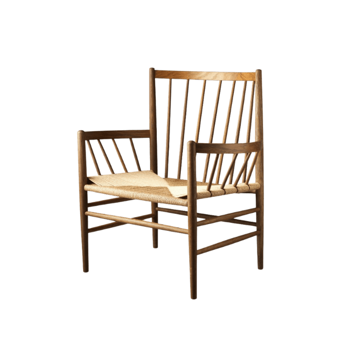 J82 Lounge Chair — Smoked Oiled Oak
