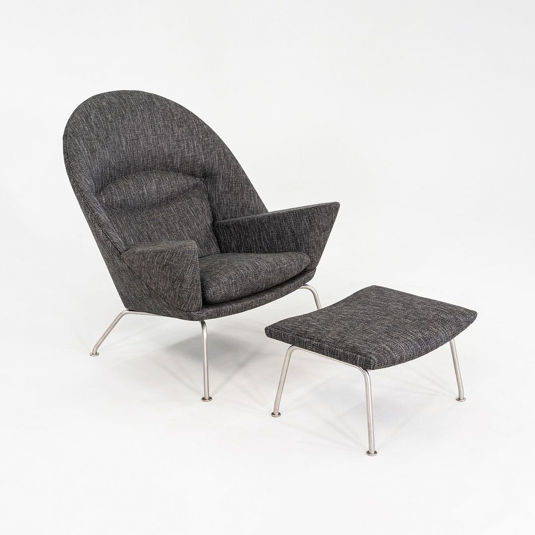 CH468 Oculus Lounge Chair and Ottoman