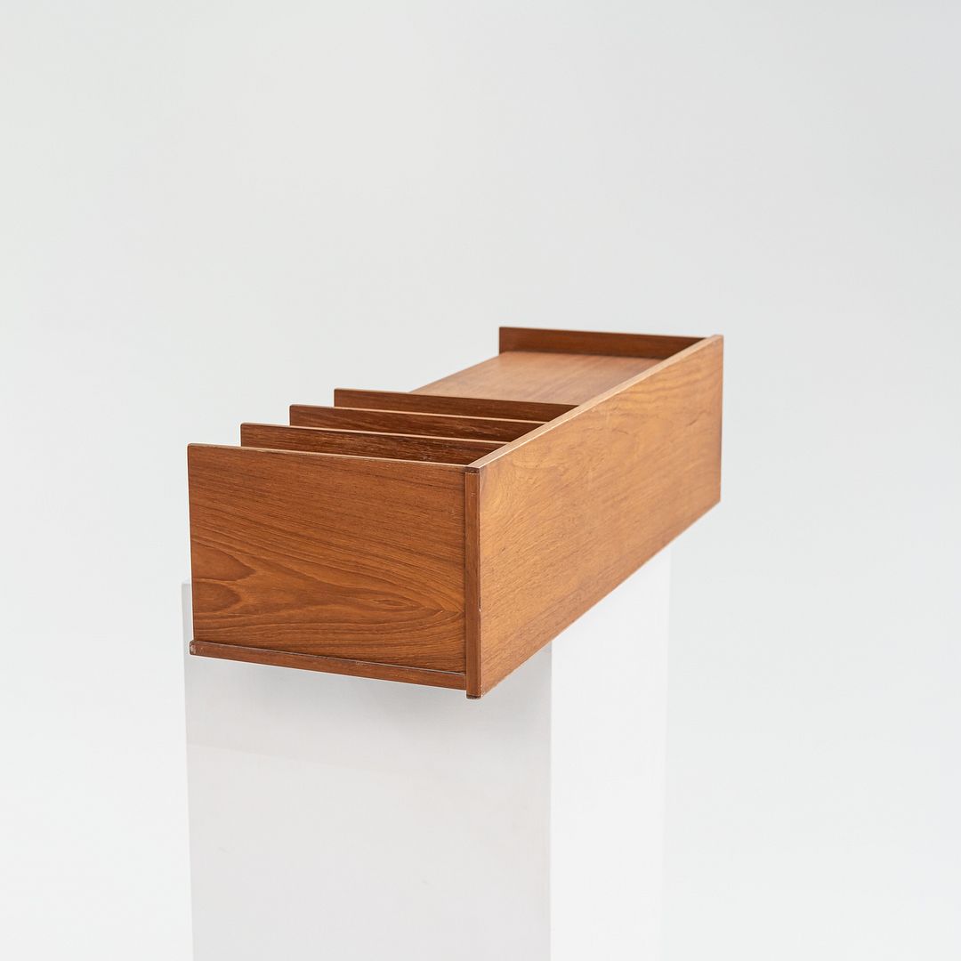 Selectform Teak Desk Organizer
