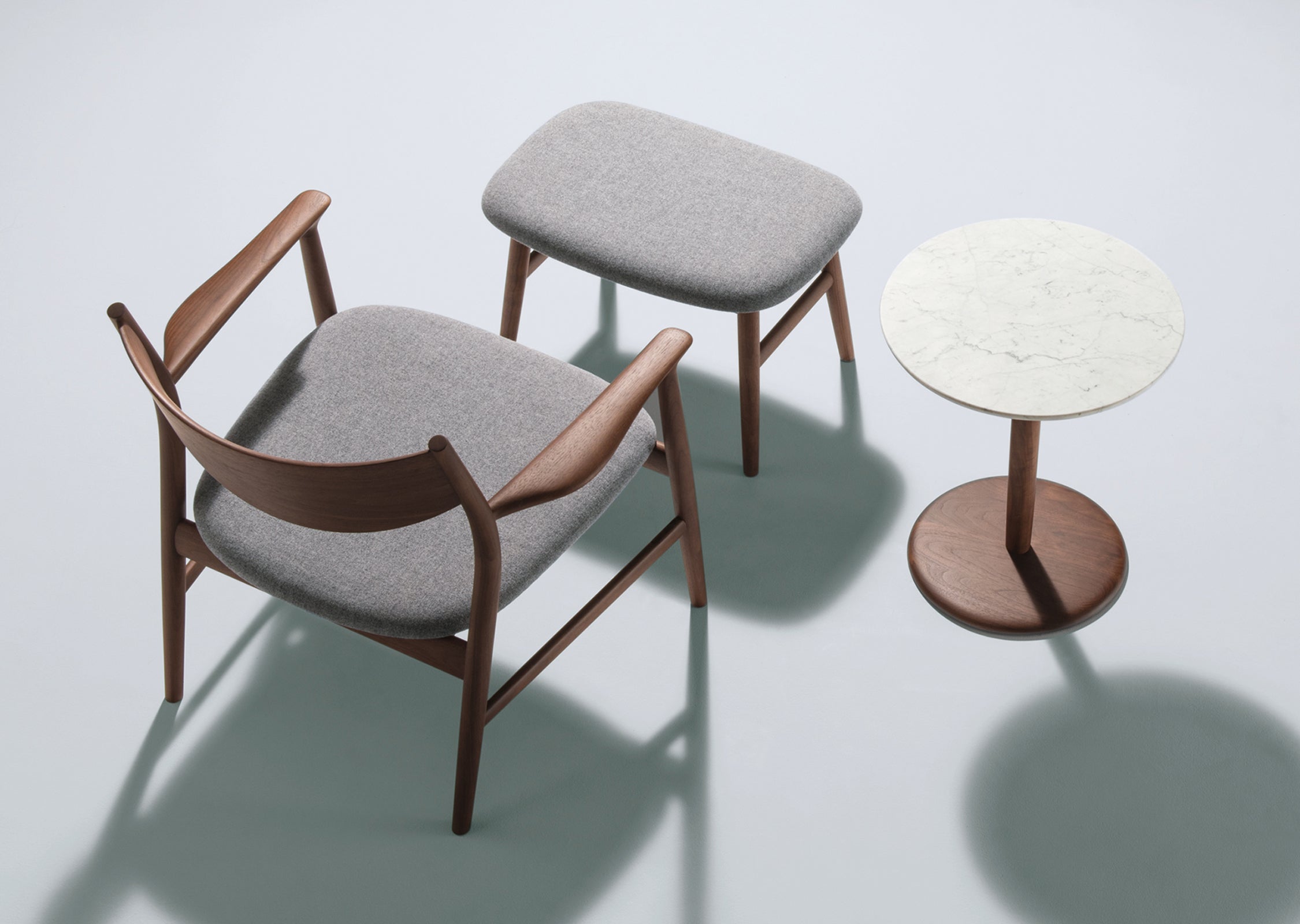 Kamuy Lounge Chair — Upholstered Back