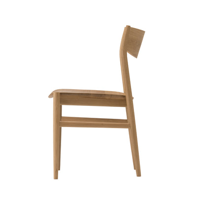 Kamuy Side Chair — Wood Seat