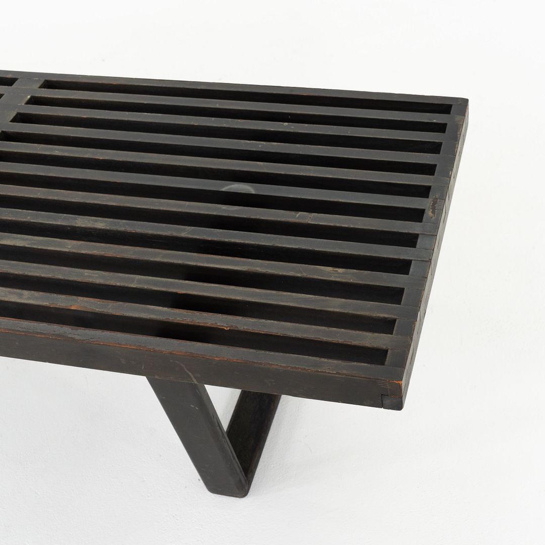 4692 Slatted Platform Bench