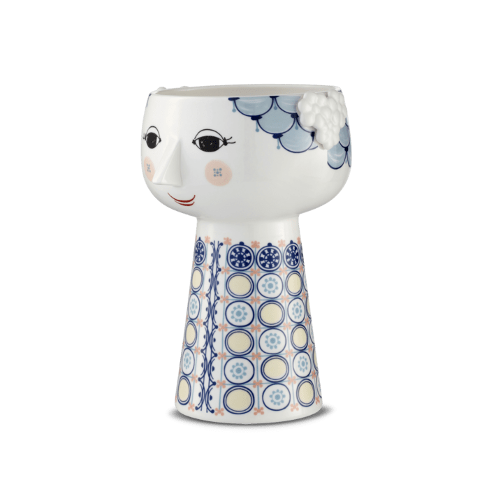 Bjørn Wiinblad Eva Vase — Dark Blue