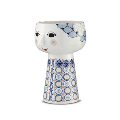 Bjørn Wiinblad Eva Vase — Dark Blue