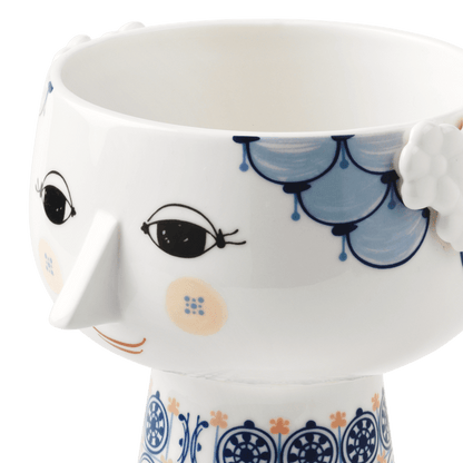 Bjørn Wiinblad Eva Vase — Dark Blue