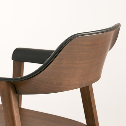 Ten Armchair — Upholstered Back