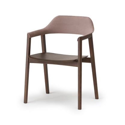 Ten Armchair — Upholstered Back