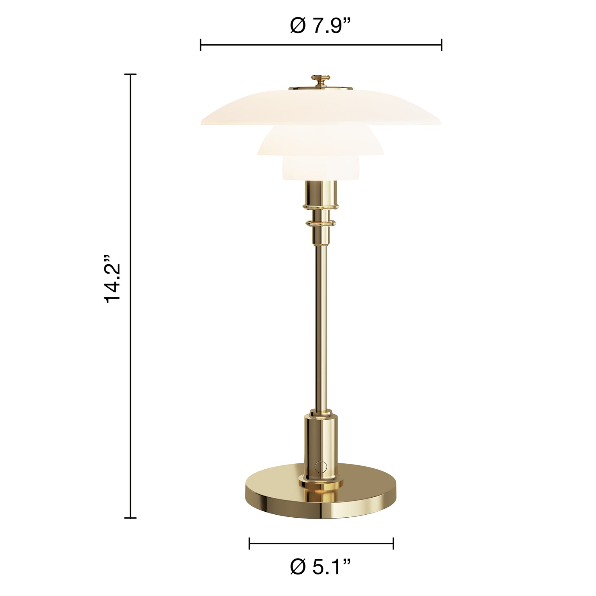 PH 2/1 Table Lamp