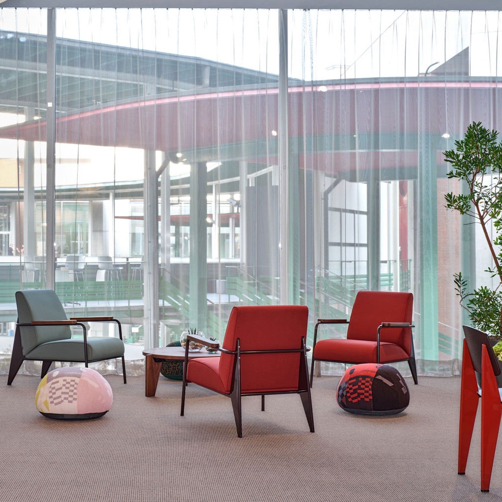 Fauteuil de Salon Chair — Fabric
