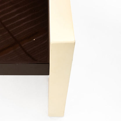 Postmodern Lacquered Bench