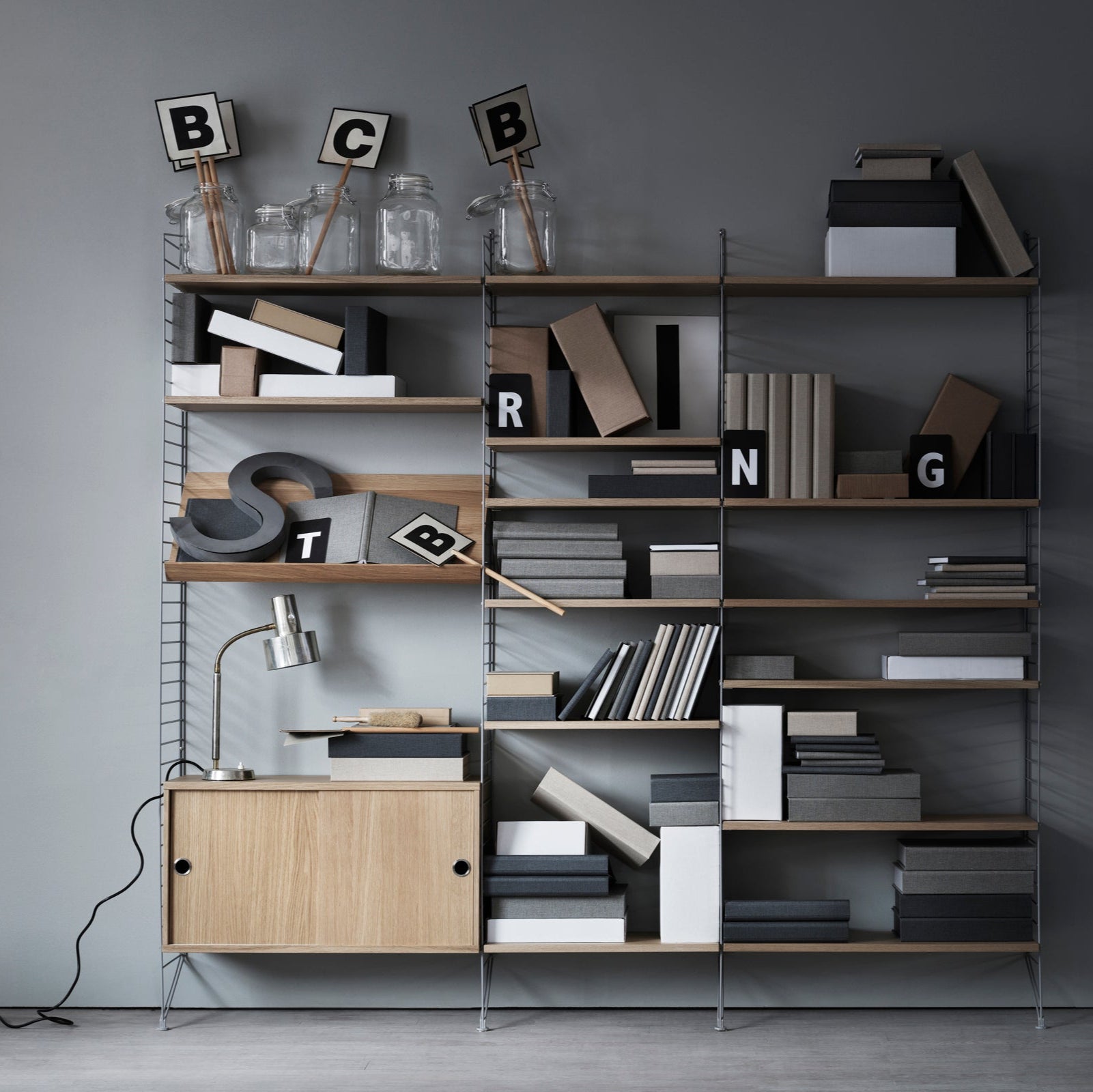 String System Shelving — Living Room Bundle H