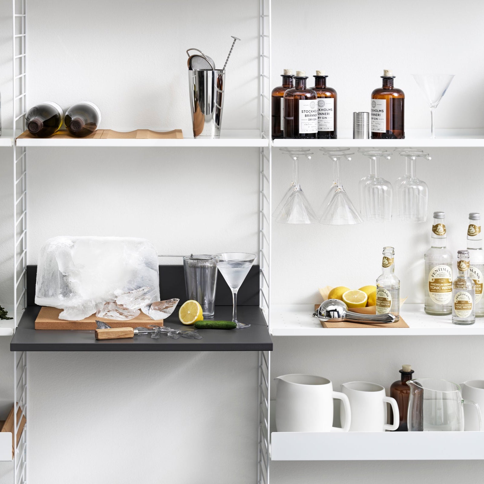 String System Shelving — Living Room Bundle Q