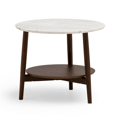 Kamuy Side Table — Marble Top