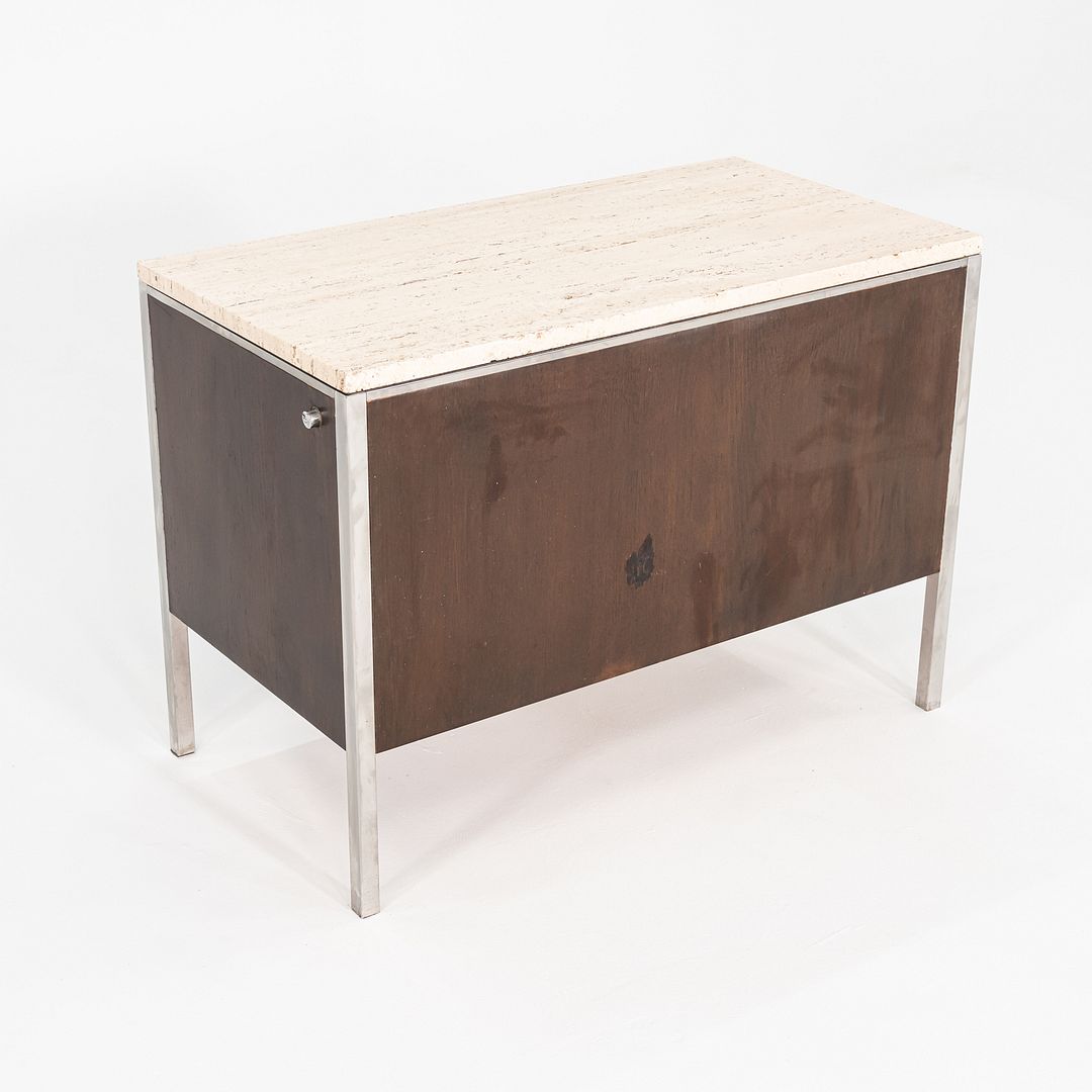 Walnut 2-Position Credenza