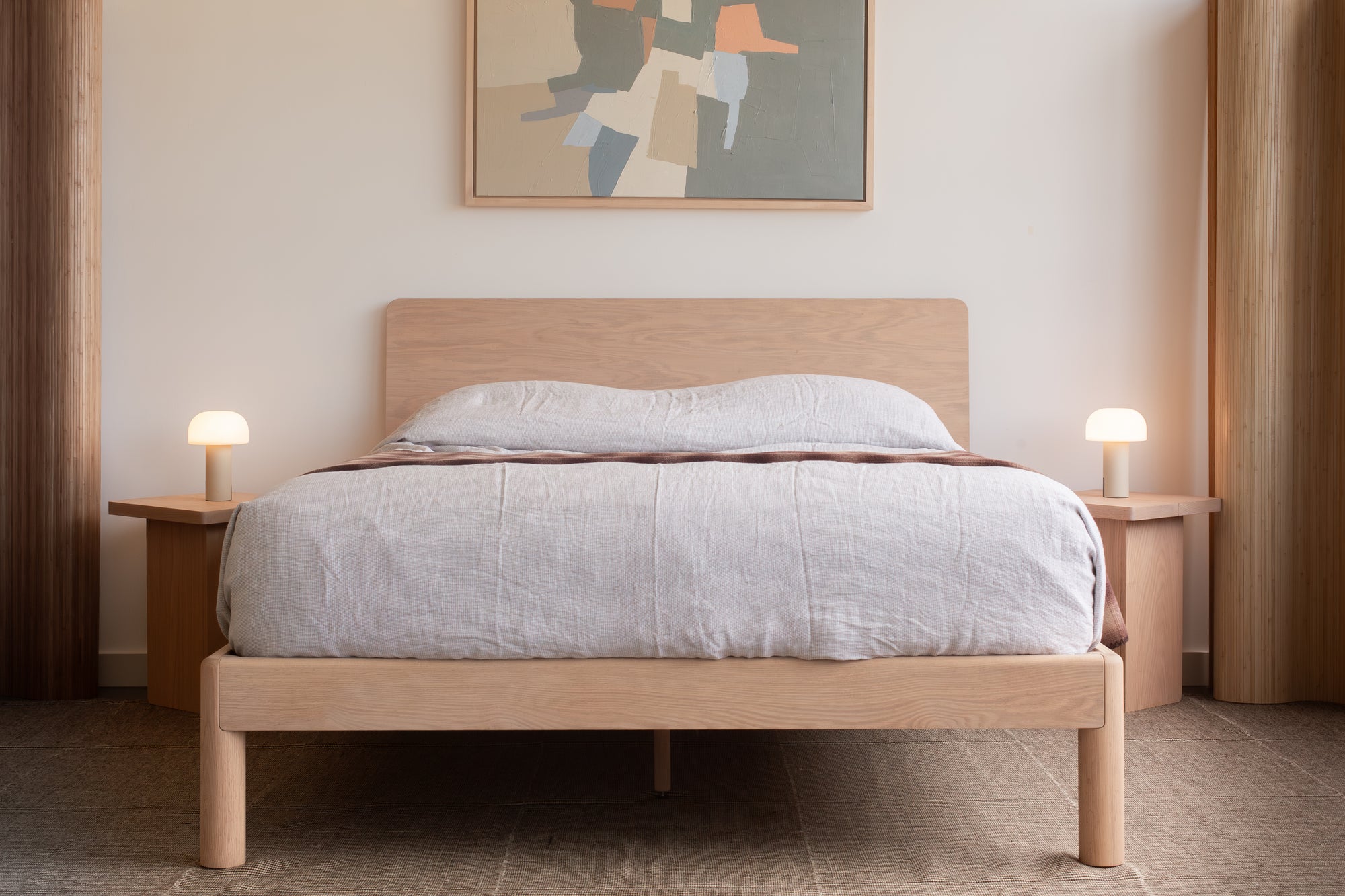 The Keeps Bed Frame — Bolted Joinery