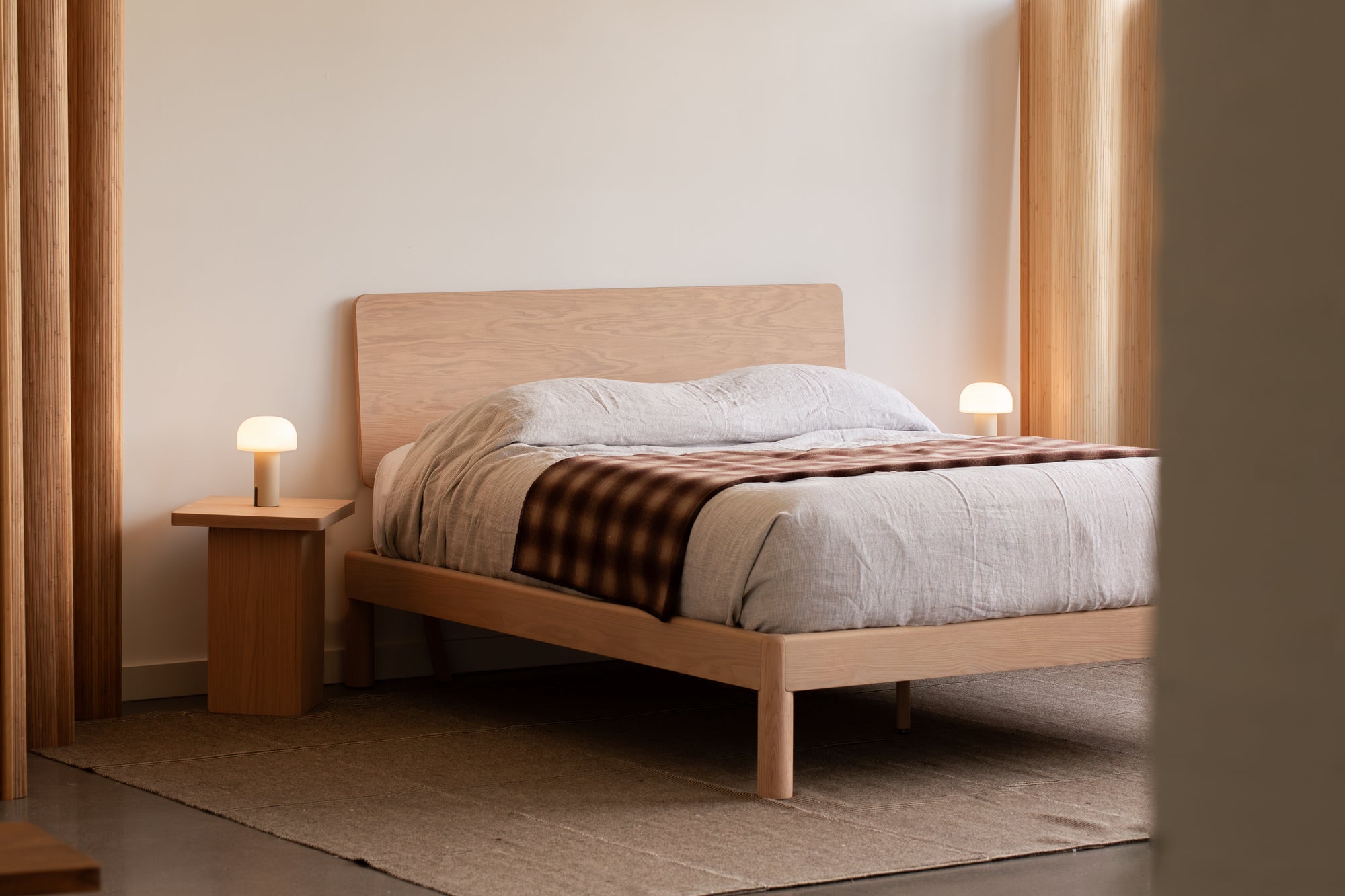 The Keeps Bed Frame — Bolted Joinery
