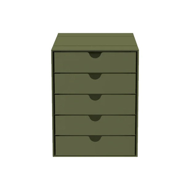 USM Inos 5 Drawer Set by Fritz Haller And Paul Schaerer — Rarify