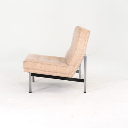 Florence Knoll Parallel Bar System Lounge Chairs, Model 51