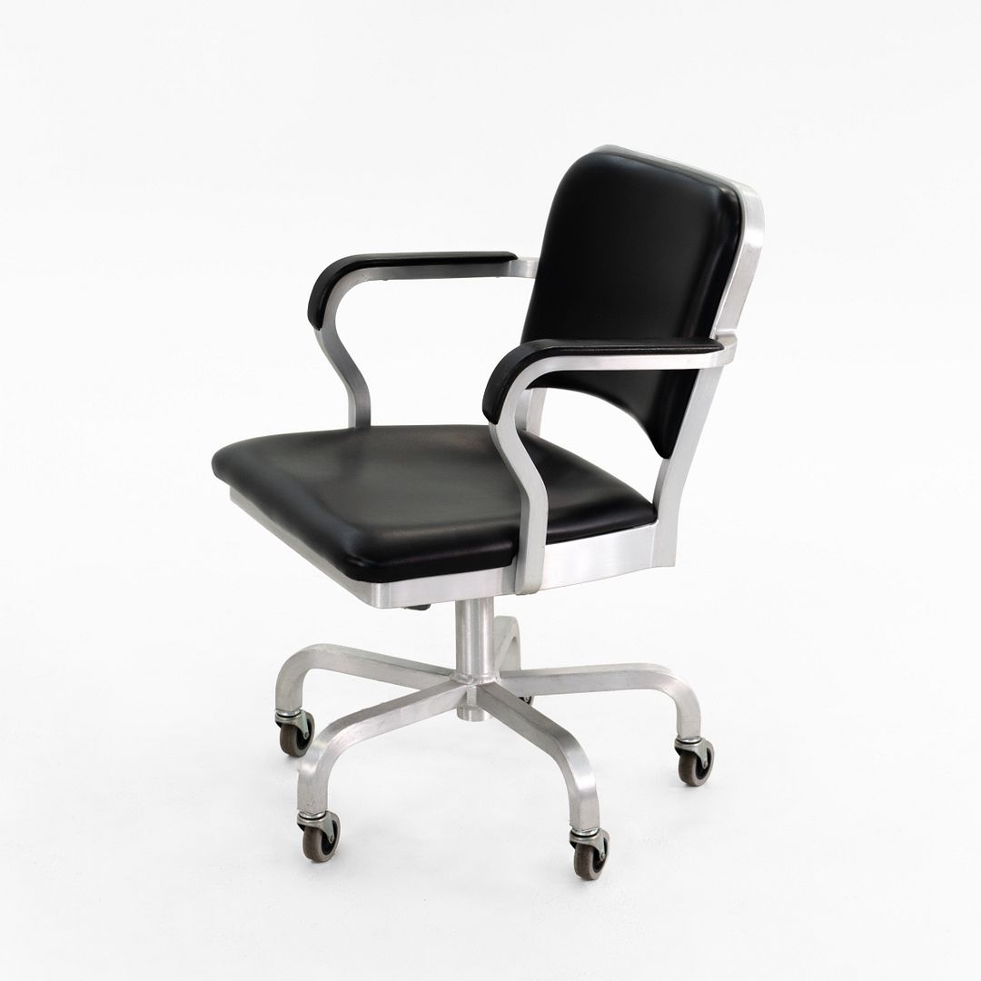 Navy Officer Swivel Task Chair