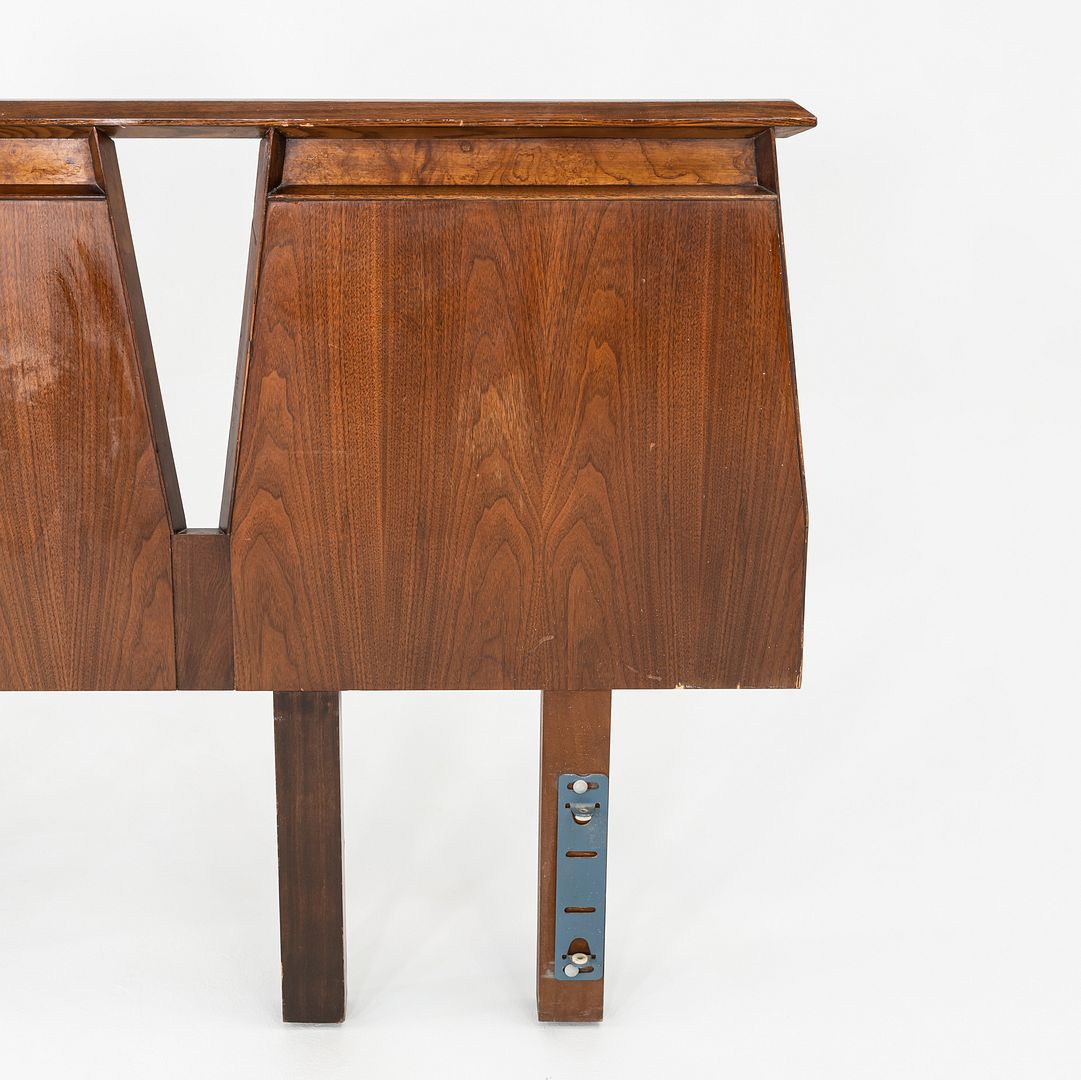 King Walnut Headboard
