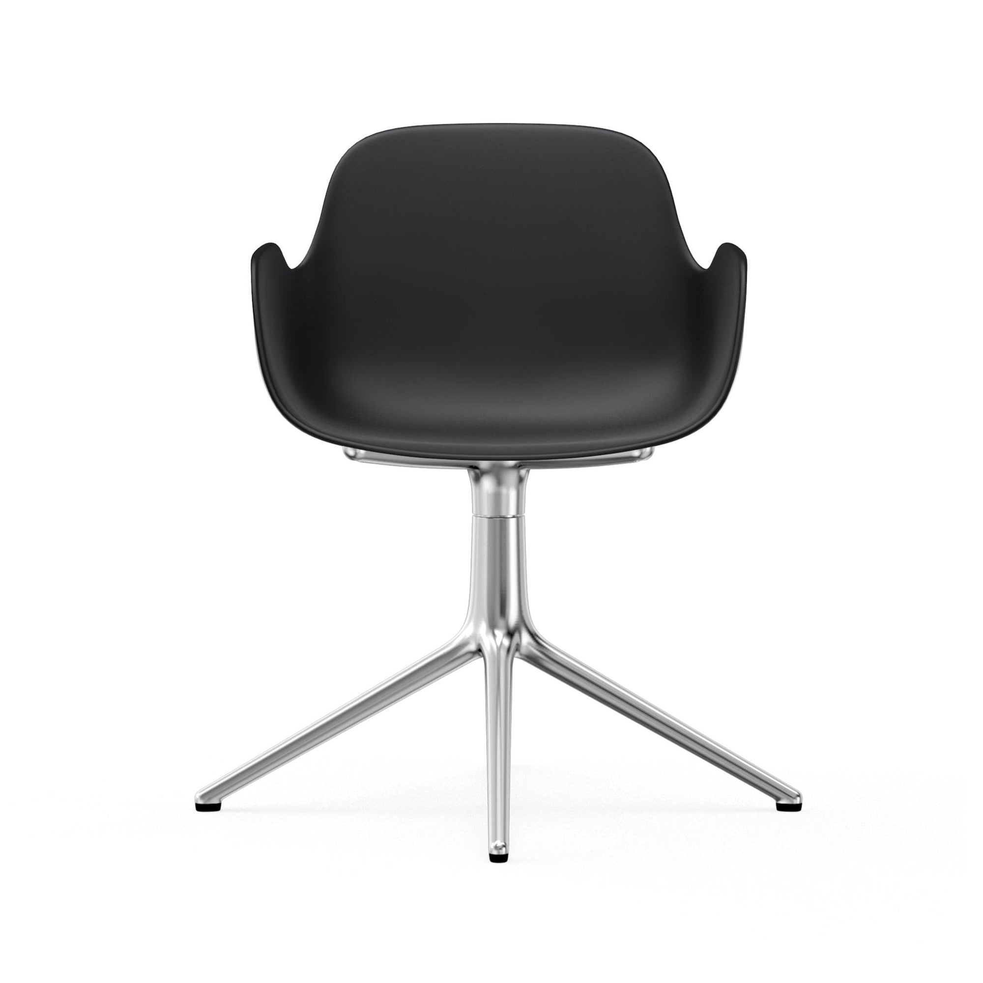 Form Swivel Armchair — 4 Legs