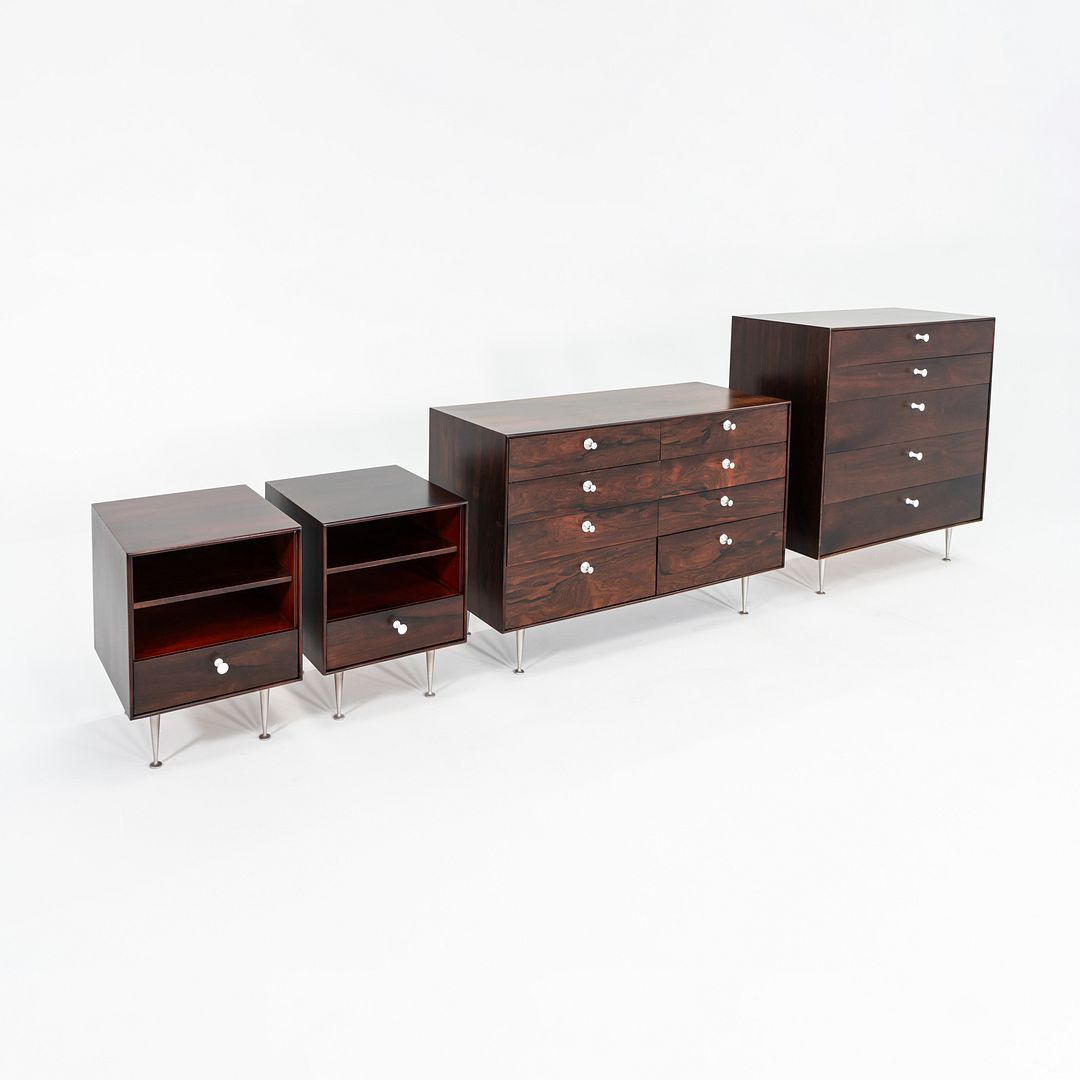 Thin Edge Rosewood 5-Drawer Dresser