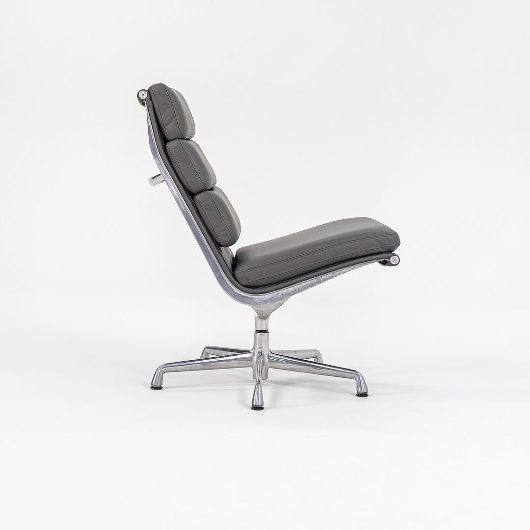 Eames Soft Pad Lounge Chair and Ottoman, Models EA214 and EA223