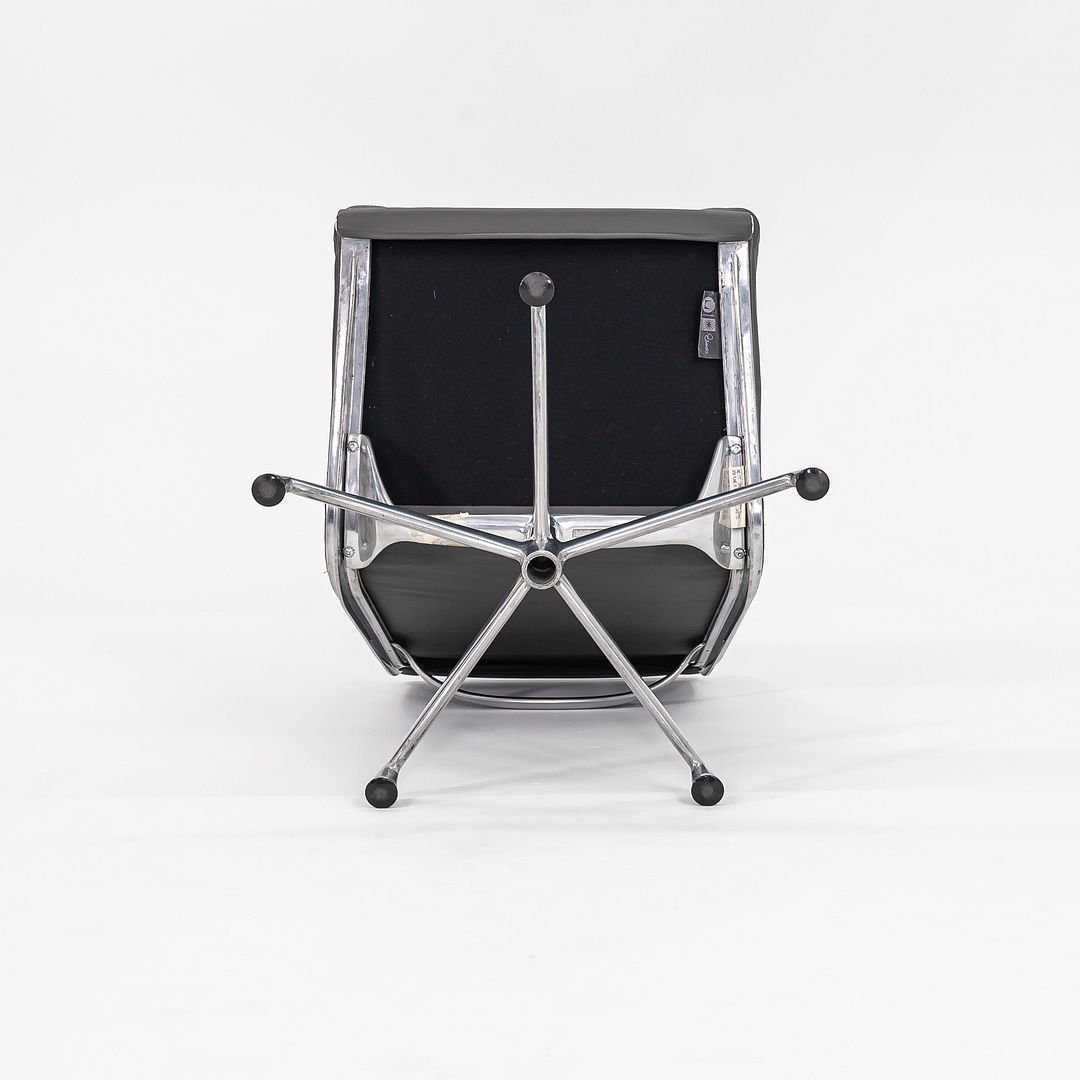 Eames Soft Pad Lounge Chair and Ottoman, Models EA214 and EA223