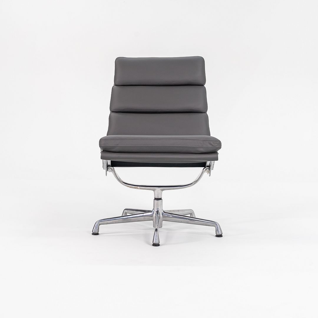 Eames Soft Pad Lounge Chair and Ottoman, Models EA214 and EA223