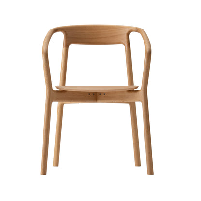 Korento Armchair — Wood Seat