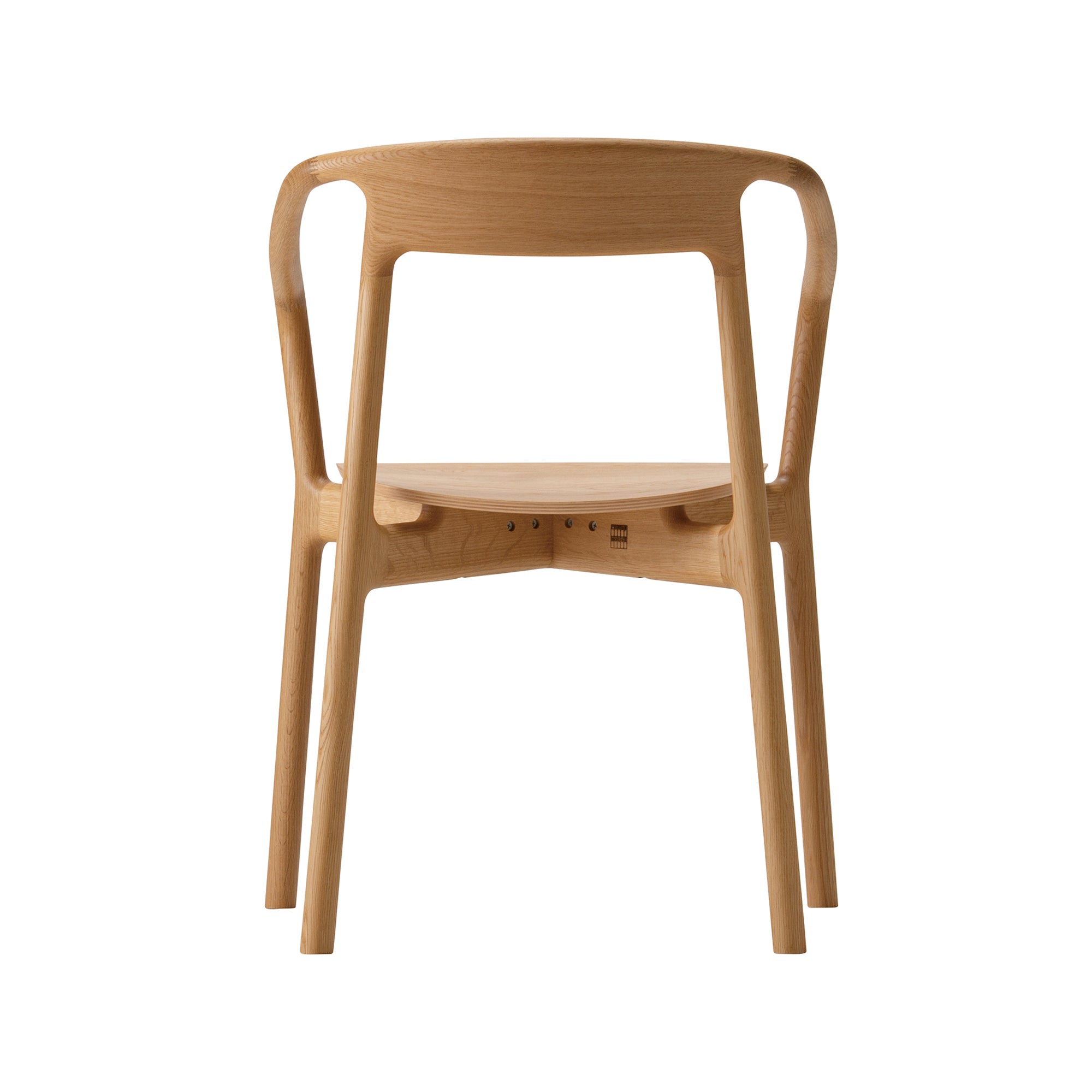 Korento Armchair — Wood Seat