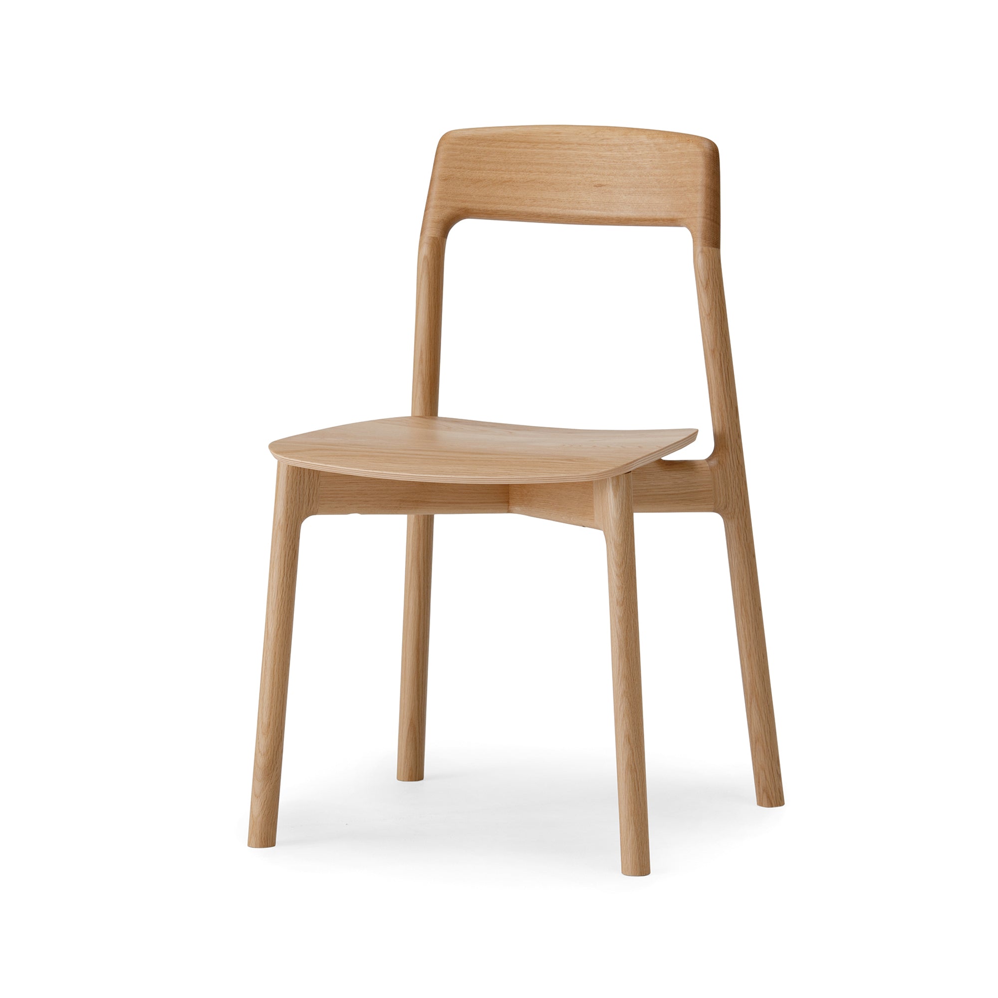 Korento Side Chair — Wood Seat