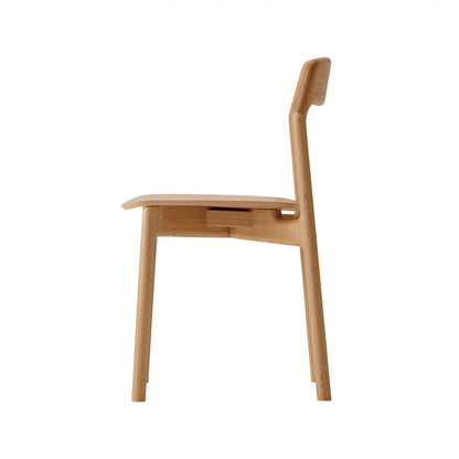 Korento Side Chair — Wood Seat