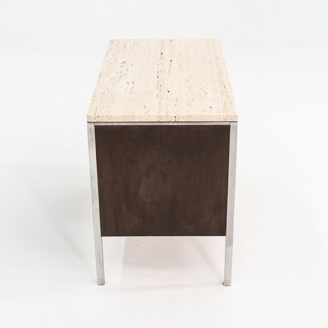 Walnut 2-Position Credenza